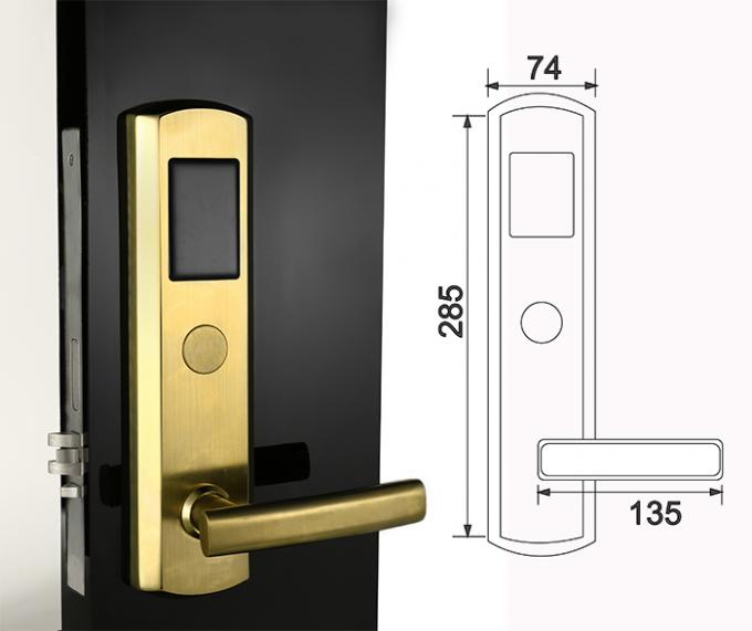Pvd Electronic Security Door Locks Keyless Entry Door Locks