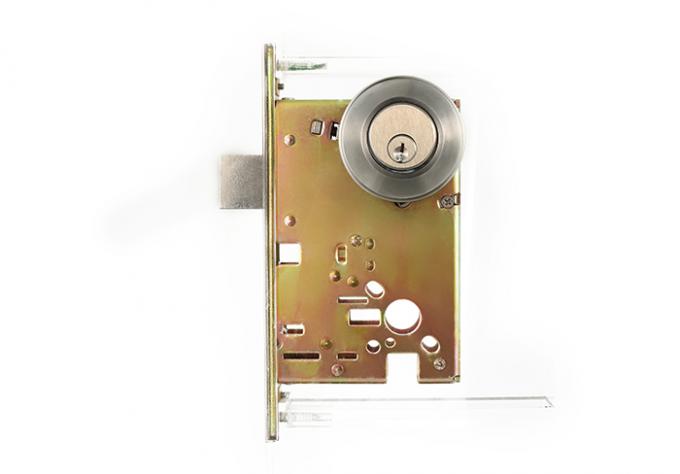 Ss Single Cylinder Entry Door Deadbolt Anti Bump Sliding Door