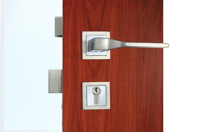 Rose Door Key Interior Door Mortise Lockset Replacement Zinc