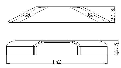 Furniture Hardware Pulls Zinc Alloy Electroplated for Wardrobe Kitchen