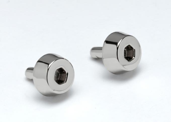 Electroplated Finish Parts Luggage Fittings for Modern Bag Metal Accessories