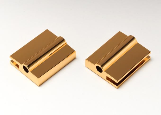 Gold Blank Handbag Accessories Hardware Finish Parts Zinc Alloy OEM / ODM