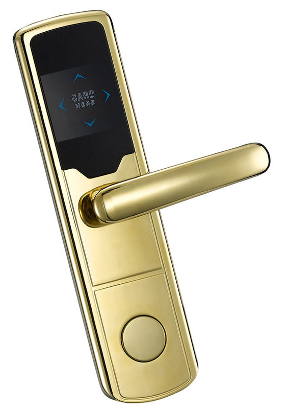 High Security Software Management System RF Hotel Door Lock Electronic Door Latches
