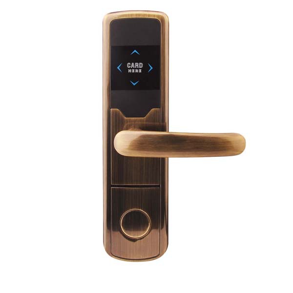 High Security Hotel RFID Card Electronic Door Lock With Hotel Management System