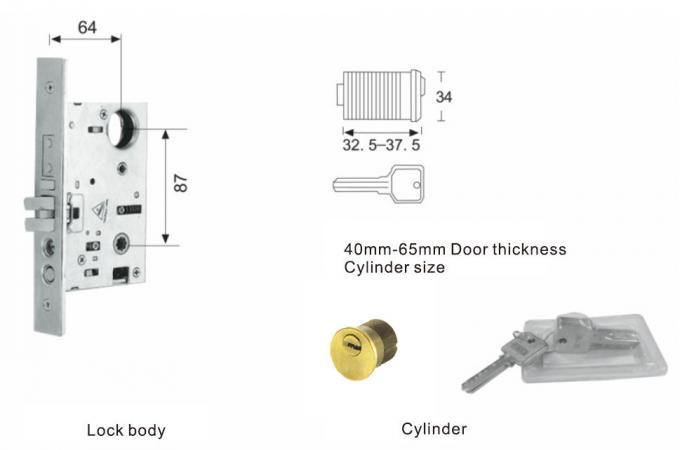 Inc Alloy Handleset Lock Entry Door Handlesets For Entrance Entry Door Lock