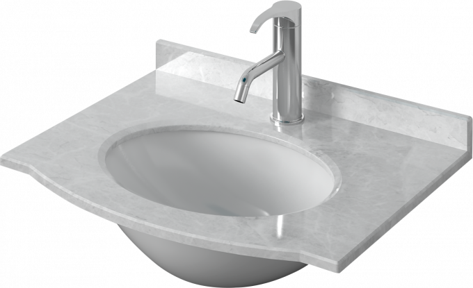 Fashion decorative hotel Bathroom Cabinet Sets Without drainer / faucet