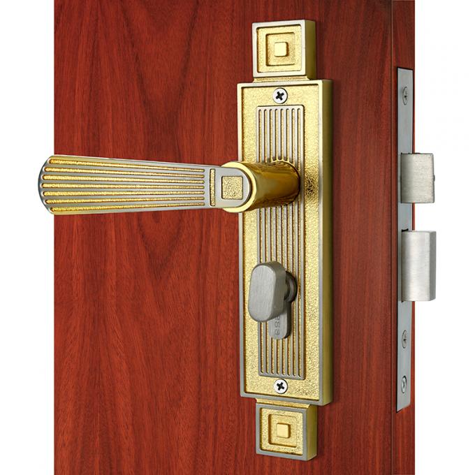 Residence Mortise Door Lock Set Zinc Alloy Entry Door