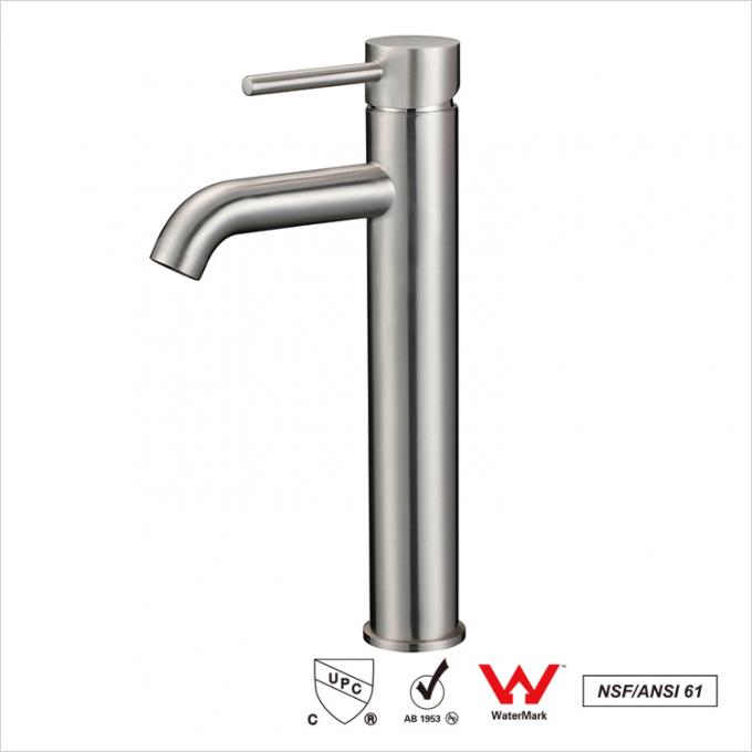 Lead Free Brass Waterfall Faucet For Vessel Sink / Oil Rubbed Bronze Kitchen Faucet