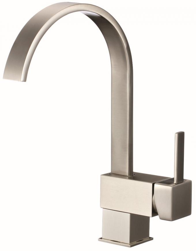 Kitchen Sink Faucets , Cupc Certification Single Handle Mixer Tap