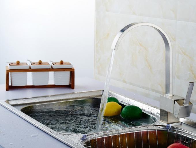 Kitchen Sink Faucets , Cupc Certification Single Handle Mixer Tap
