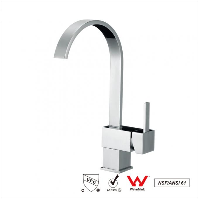 Modern Hot Cold Mixer Water Sink Faucets Lifting Type CUPC Approved