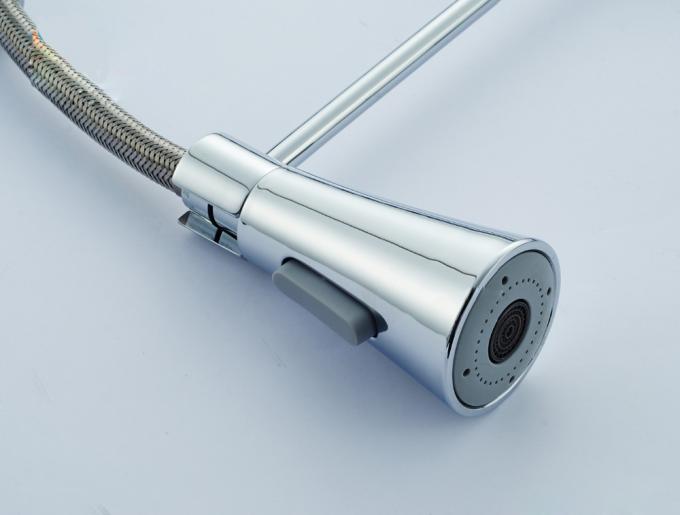 Water Saving Singe Handle Pull out Spout Water Kitchen Sink Faucets Lifting Type