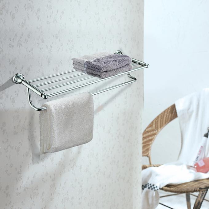 High Quality Brass Bathroom Accessory Towel Rack Mounting Hardware Towel Shelf