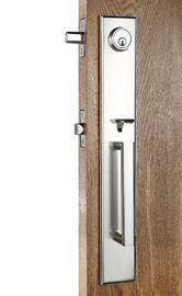 Antique Door Handles Zinc Alloy Fits Right / Left Handed Doors With Interior Lever