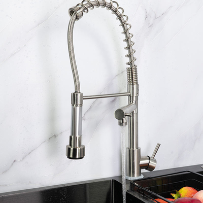 Nickel Smart 3 IN 1 Water Faucet With Filtered Deck Mounted