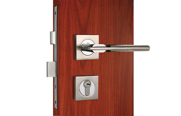 Satin Nickel Chrome Front Door Mortise Lock 35 70mm Door