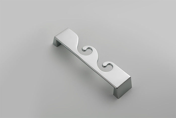 Chrome Color Drawer Wardrobe Door Handles For Furniture Hardware