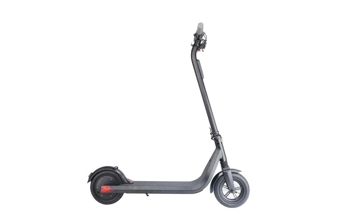 Aluminium Alloy Folding Electric Scooter , Replaceable Battery Shared
