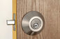 Stainless Steel Metal Sliding Door Locks Single Cylinder Deadbolt 3 Same Brass Keys