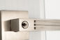 ANSI Grade Tubular Locks Metal Front Door Lock Satin Nickel Lever