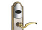 Smart Plated Gold / Nickel Electronic Door Lock RFID Card Digital Keyless Door Locks