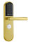 PVD gold Smart Electronic Digital IC Card Password Door Lock (SUS304)