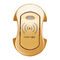 Gold RFID Electronic Card Cabinet / Card Lock for Sauna Bathroom SPA Room