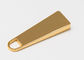 OEM/ODM Stocked Handbag Accessories Hardware Golden Zipper Pull For Bag