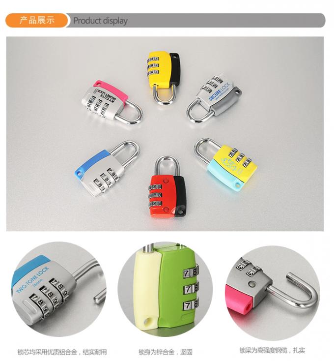 Household Security Aluminium Combination Code Padlock 3 Digital Changeable