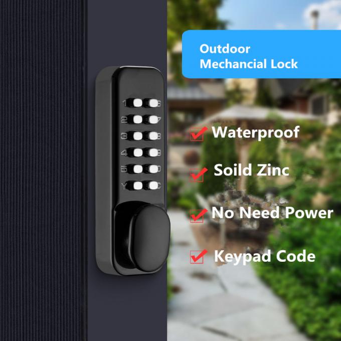 Mechanical Keyless Access Control Locks High Security For Entry Door