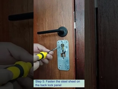 Mechanical European standard lock exchange to smart APP lock