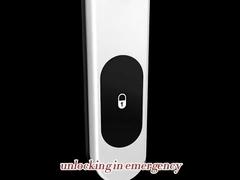 Narrow lock for Aluminum frame Glass Door Lock