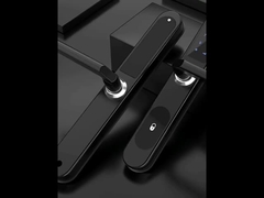 Narrow Aluminum Frame Bluetooth Smart Door Lock For Apartment