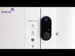 Smart Deadbolt Lock with of One Year for Fringerprint Code Card APP WiFi Door Lock