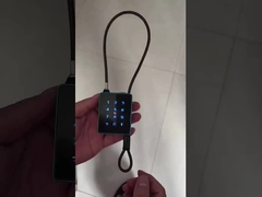 Bluetooth Smart PadLock for Courtyard Door Stainless Steel Cable Shackle
