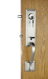 Interior Modern Entry Door Handlesets Satin Nickel American Standard Cylinder