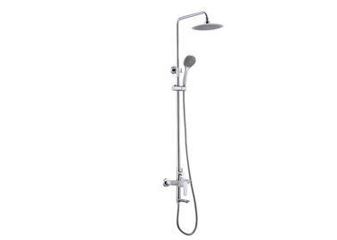 Brass Bathroom Shower Set Wall Mounted With 45° Swivel Shower Arm