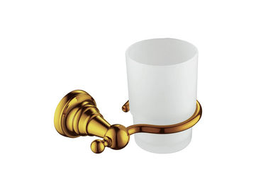 Toothbrush Cup Holder Bathroom Items Golden Plated Long Life Span