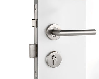 Stainless Steel Gate Locks 9mm Rose Handle Room Entry Door Locksets