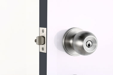 Stainless Steel Cylinder Door Knobs Handle Lockset for 70MM Backset door lock