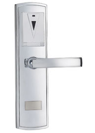 Plated Nickel Zinc Alloy Electronic Door Lock With Card / Key Open Ways OEM