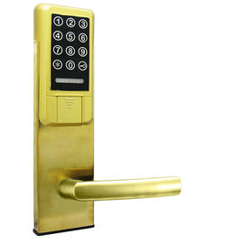 Modern Hotel / House Security Electronics Door Lock Digital Card Password Open