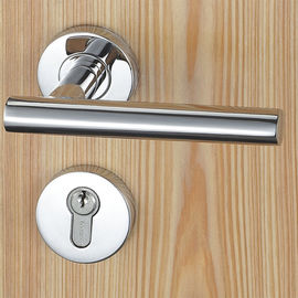 Satin Stainless Steel Mortise Door Lock Fits For 38 - 50mm Door Thickness