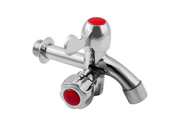 More Functions Double Handles Water Tap Plate Chrome &amp; Zinc Alloy Open-Mounting