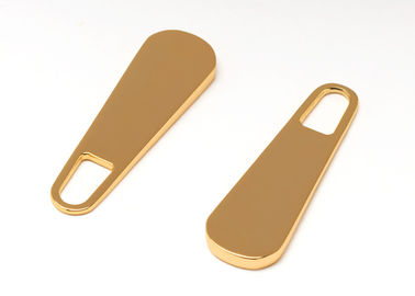 Stocked Handbag Accessories Hardware Golden Zipper Pull For Bag OEM
