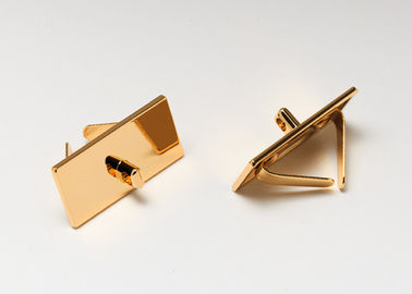 Gold Plated Finish Handbag Accessories Hardware for Modern Bag Zinc Alloy