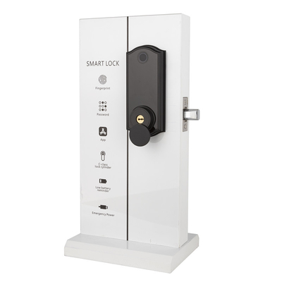 Touchscreen Smart Latch Door Lock With Fingerprint IC Card Code APP WiFi Control Deadbolt