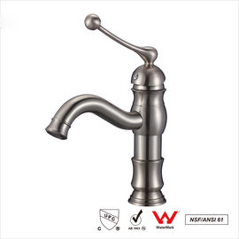 Sanitary Waterfall Sink Faucets , One Hole Pull Down Kitchen Faucet
