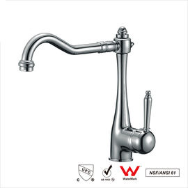 Watermark Single Handle Water Faucet , Bathroom Basin Water Ridge Tap