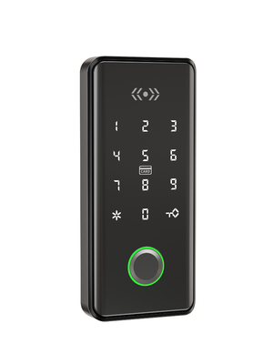 Fingerprint Password Smart Cabinet Lock With Zinc Alloy Screws